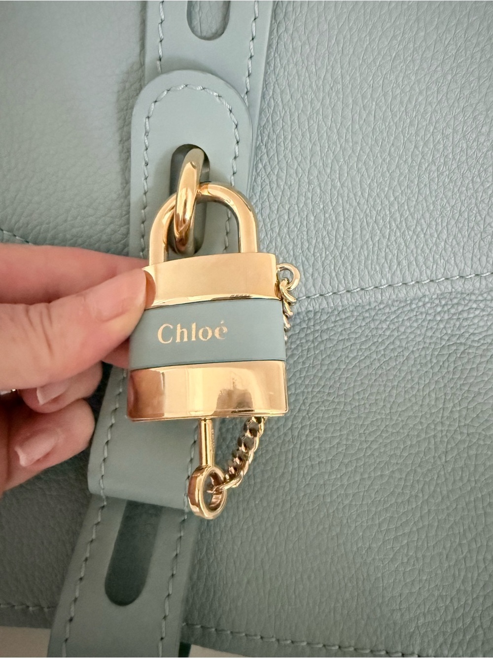Chloe Aby  - Medium Leather Bag - Picture 10 of 15